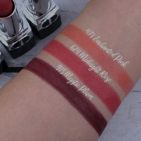 1! Mystic plum matte, Midnight Rose, or Enchanted Pink Mini Lipsticks New 0.12oz - Picture 8 of 16